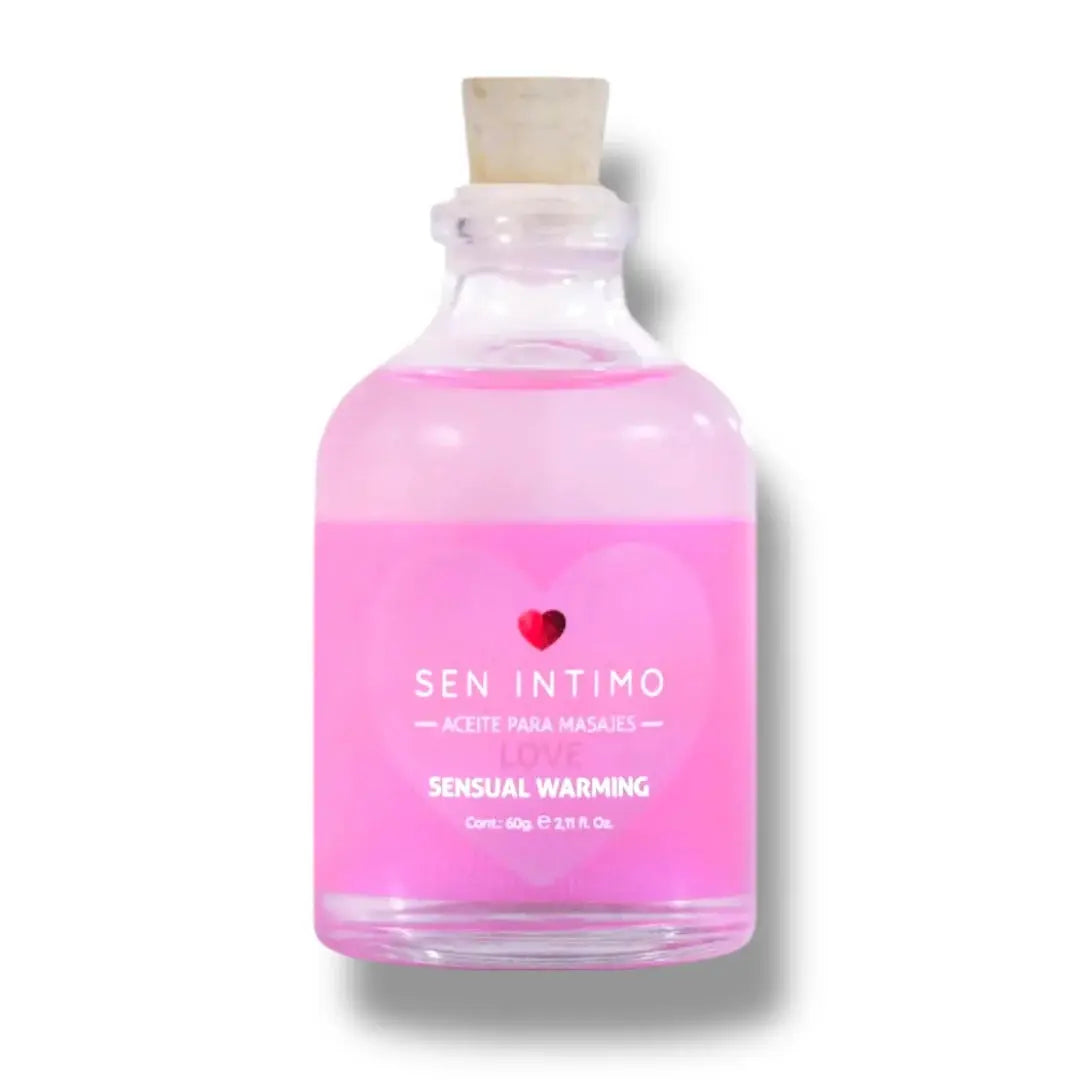 Sen Intimo Aceite De Masaje Con Efecto Tibio Base Acuosa 60 Ml by lamoresex